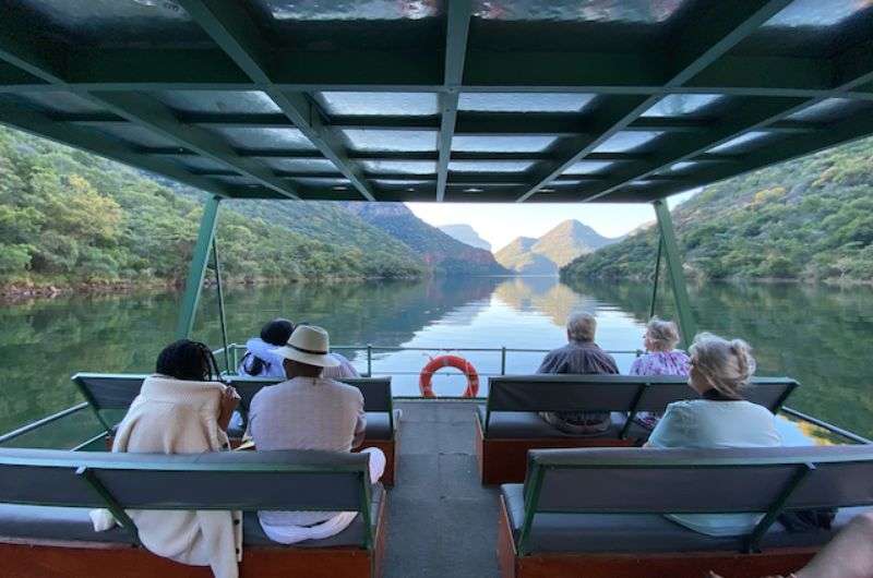 Blyde River boat cruise along the Panorama Route, South Africa