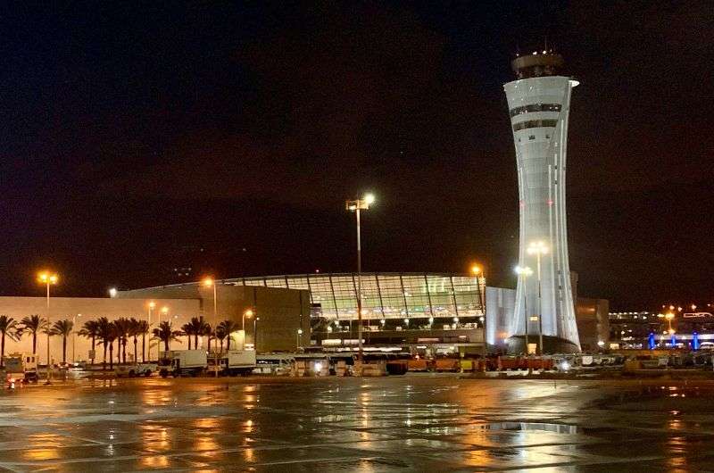 Ben Gurion Airport near Tel Aviv, Israel