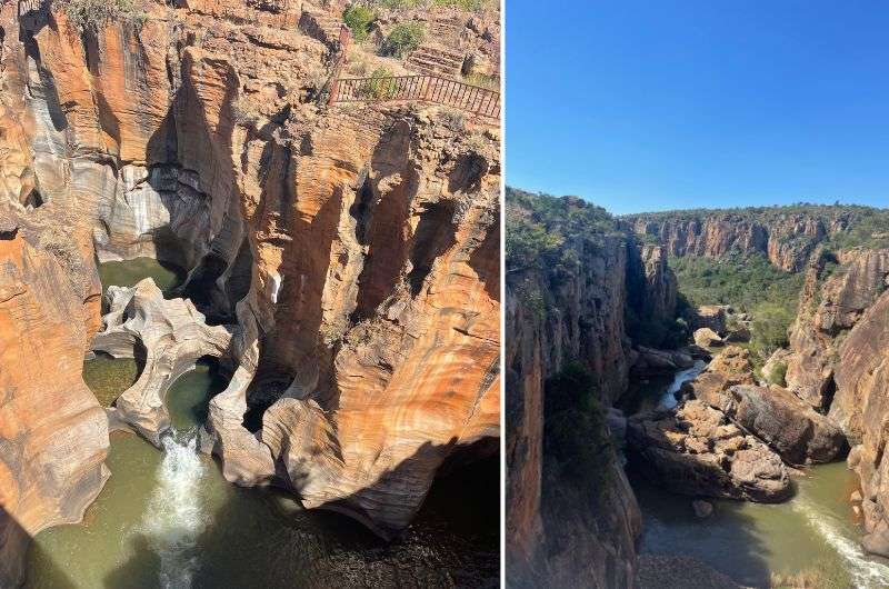 Bourke’s Luck Potholes along the Panorama Route in South Africa