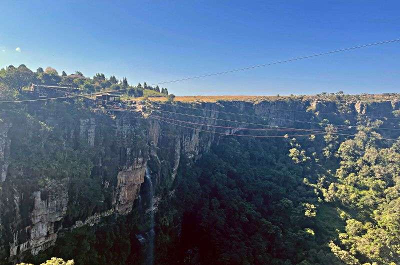 Graskop Forest Trail along the Panorama Route in South Africa