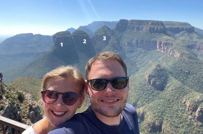 Visiting Blyde River Canyon and Three Rondavels viewpoint in South Africa