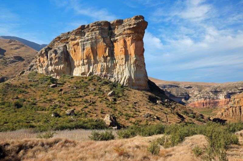 Golden Gate National Park in Drakensberg, South Africa