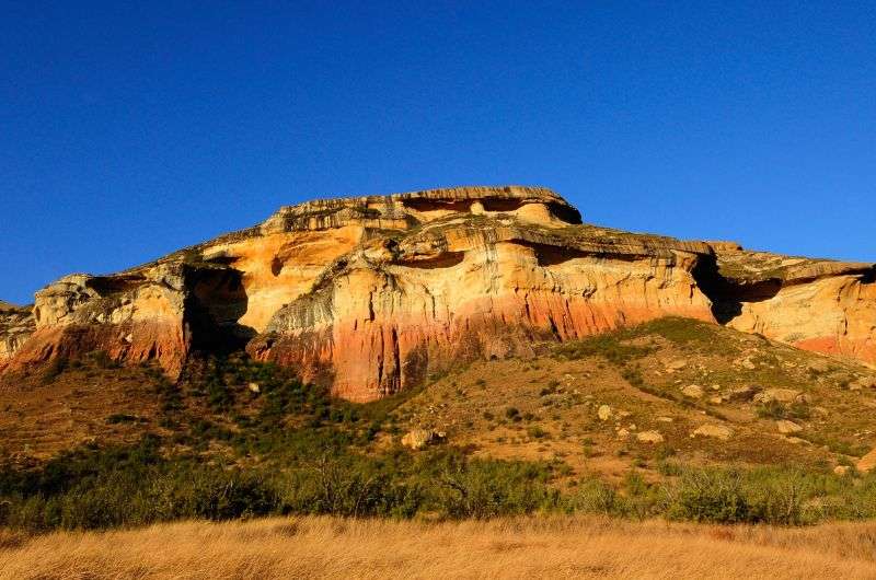 The Wodehouse Peak Trail in Drakenberg, South Africa