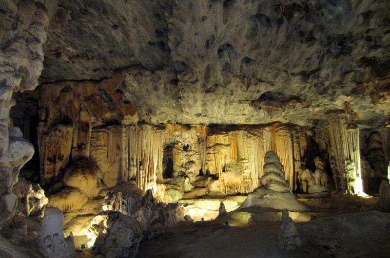 Cango Caves on Garden Route in South Africa