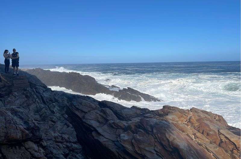 The sea along the Garden Route, South Africa