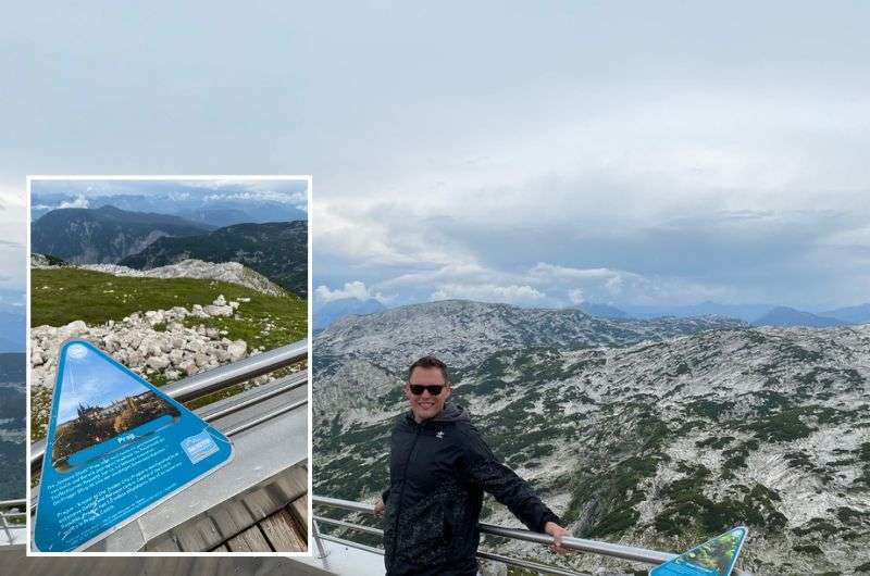 A tourist at the Spiral, Austria, photo by Next Level of Travel