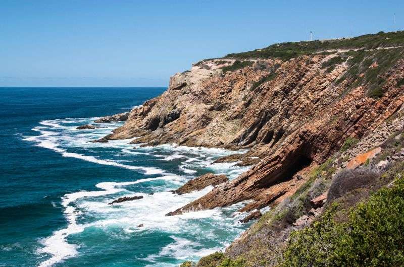 St. Blaize Hiking Trail starting in Mossel Bay on Garden Route, South Africa