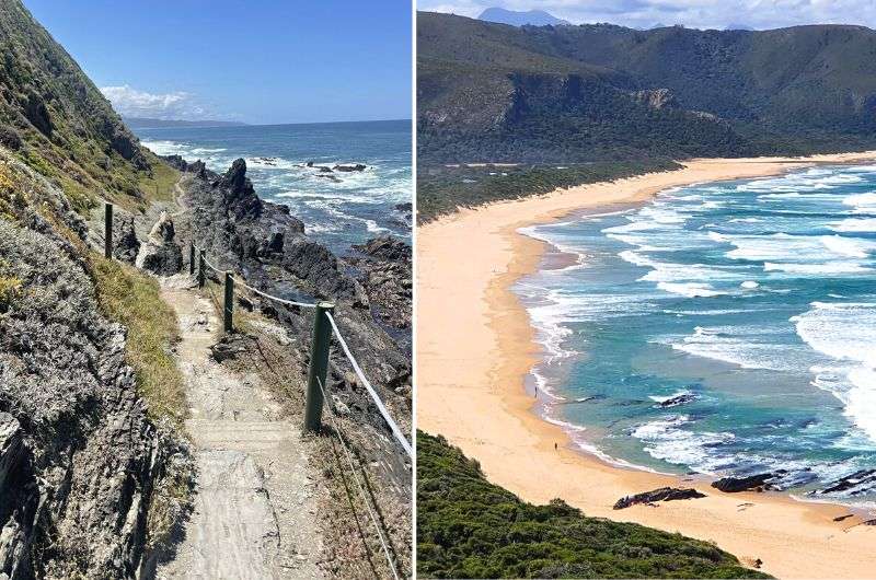 Salt River Mouth hike, Garden Route hiking, South Africa
