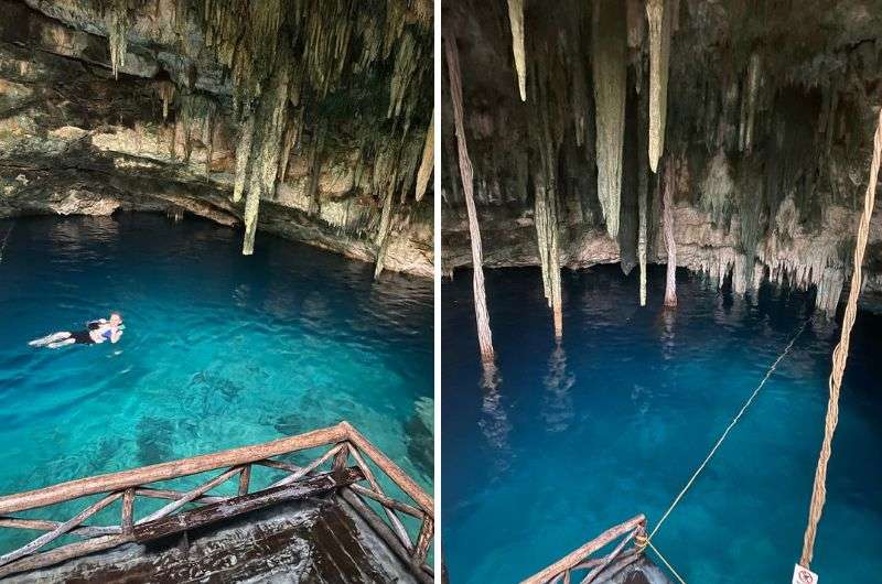 Cenote Choj-Há in Tulum, Mexico