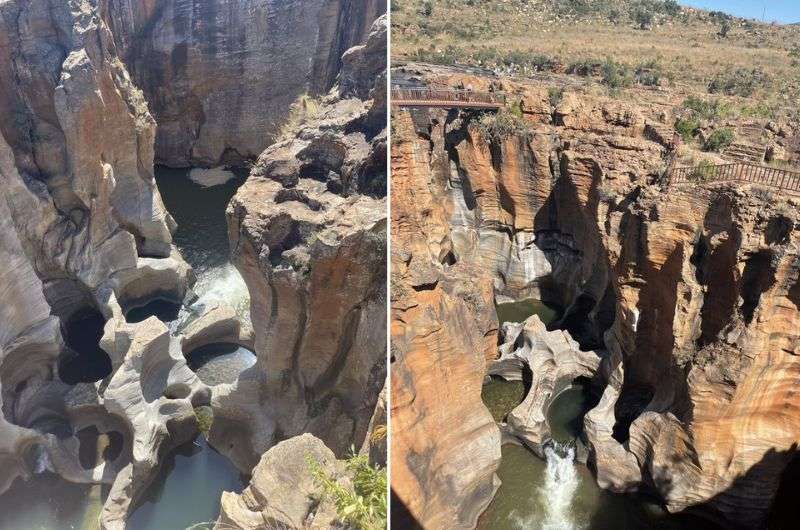 Bourke’s Luck Potholes along the Panorama Route in South Africa 