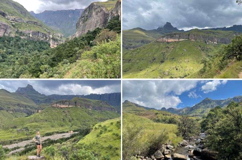 Visiting Tugela Gorge in South Africa