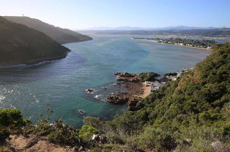 Knysna Lagoon in South Africa