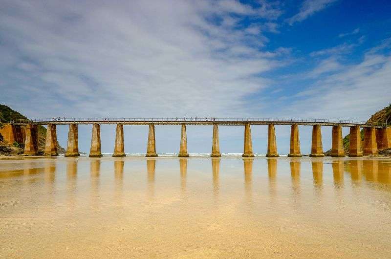 The bridge in Wilderness National Park, South Africa