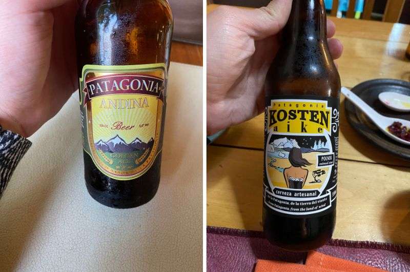 Chilean beers, food of Chile