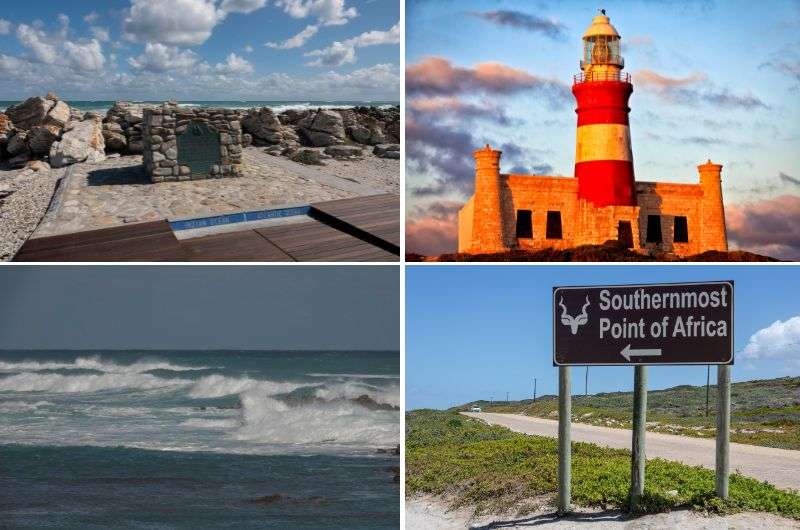 Cape Agulhas beach in South Africa