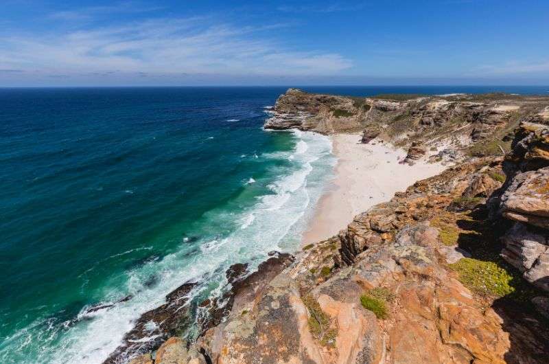 Diaz Beach in Cape of Good Hope, South Africa