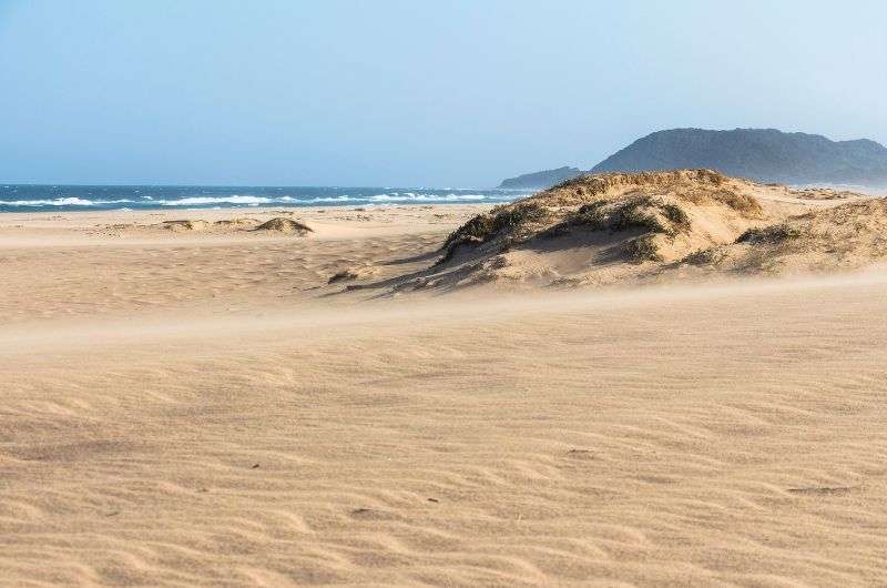 Santa Lucia Beach in South Africa