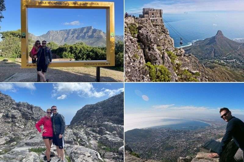 Table Mountain in Cape Town, South Africa