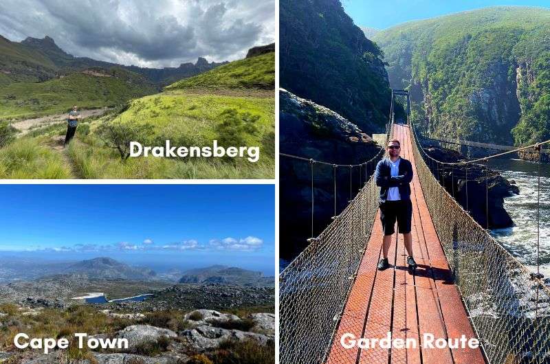 Visiting Drakensberg, Garden Route and Cape Town in South Africa