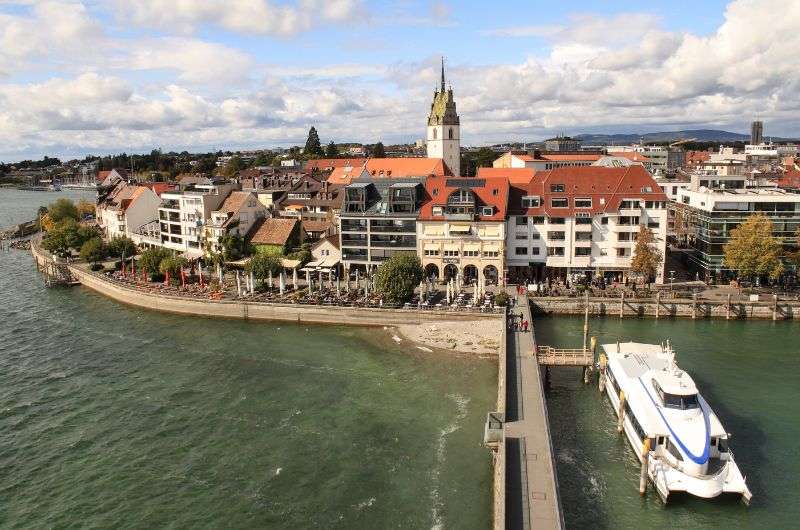 Bodensee lake in Bavaria, Germany