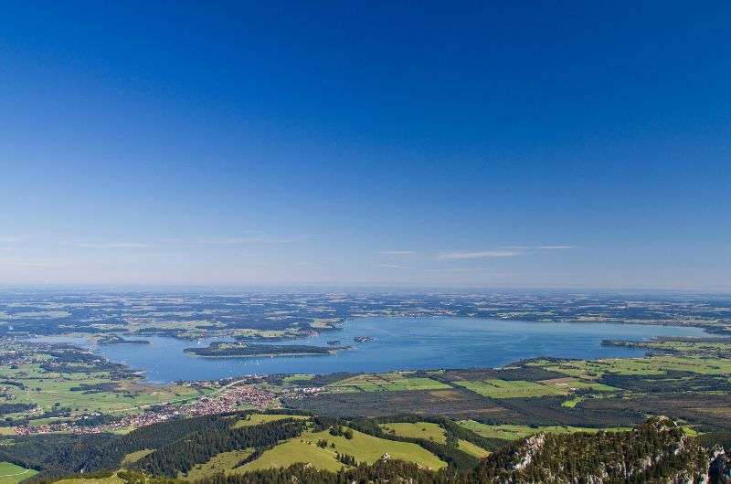 Chiemsee lake in Bavaria, Germany