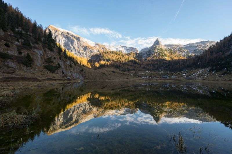 Funtensee lake in Bavaria, Germany