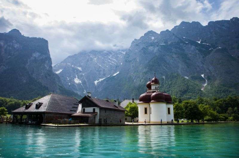 Königssee lake in Berchtesgaden National Park, Germany