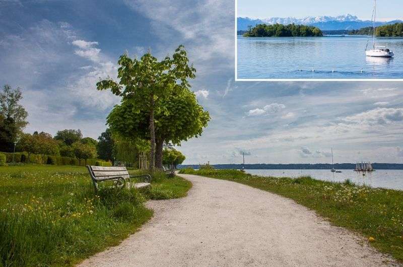 Starnberger See in Bavaria, Germany