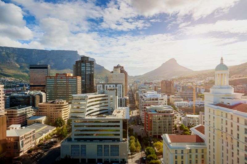 Cape Town in South Africa