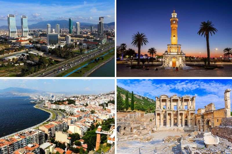 The city of Azmir, day trip from Istanbul in Turkey