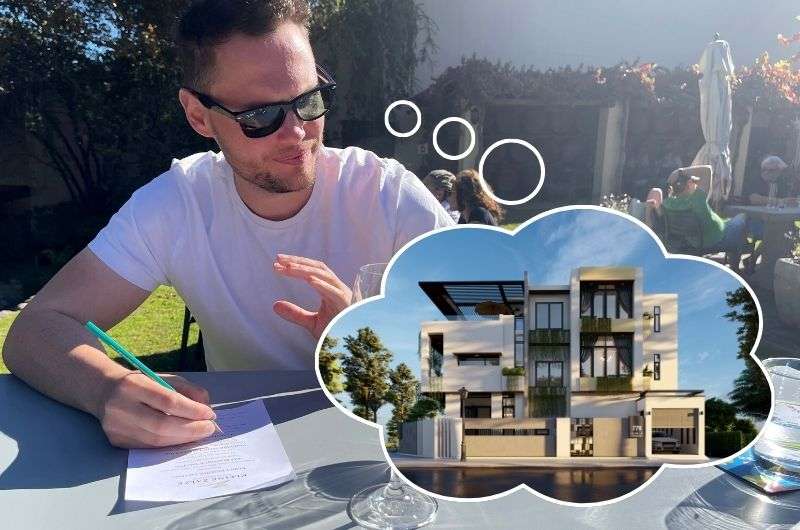 Picturing a villa on Chapman’s Peak in Cape Town, South Africa