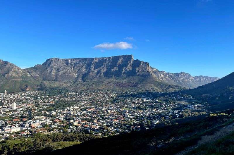 Signal Hill in Cape Town, South Africa