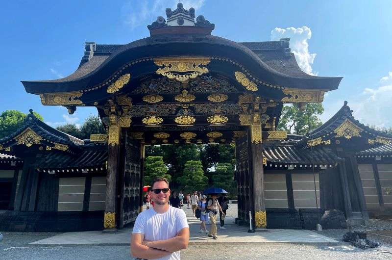 A tourist In Kyoto, Japan