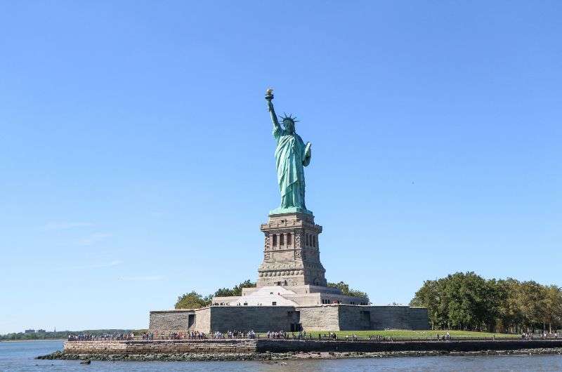 Statue of liberty in USA