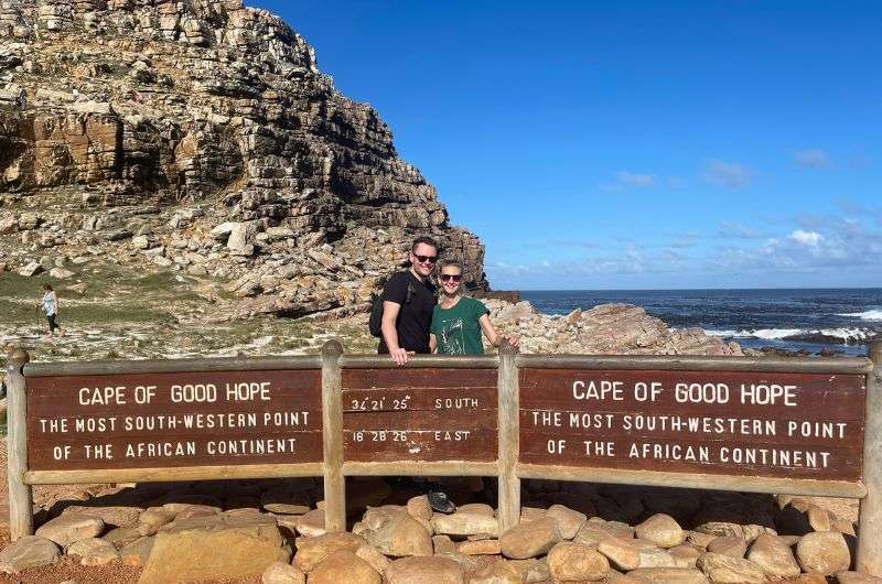 Visiting Cape of Good Hope in Cape Town, South Africa