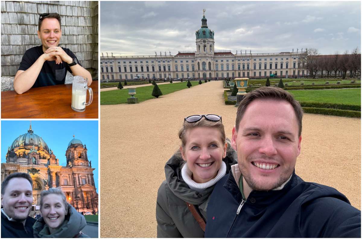 Collage of photos of tourists visiting Berlin, Germany, photo by Next Level of Travel