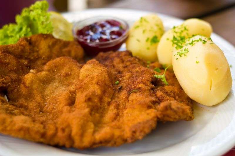 Schnitzel—food in Germany