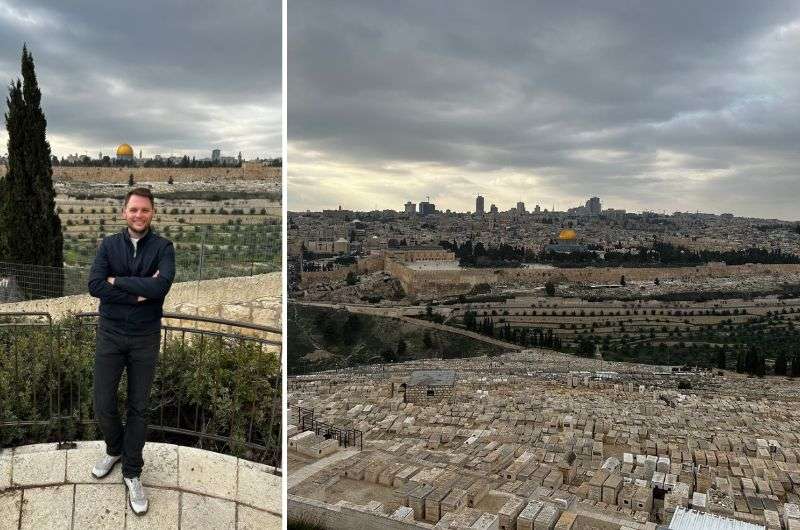 Mount of Olives in Jesrusalem, Israel itinerary day 6
