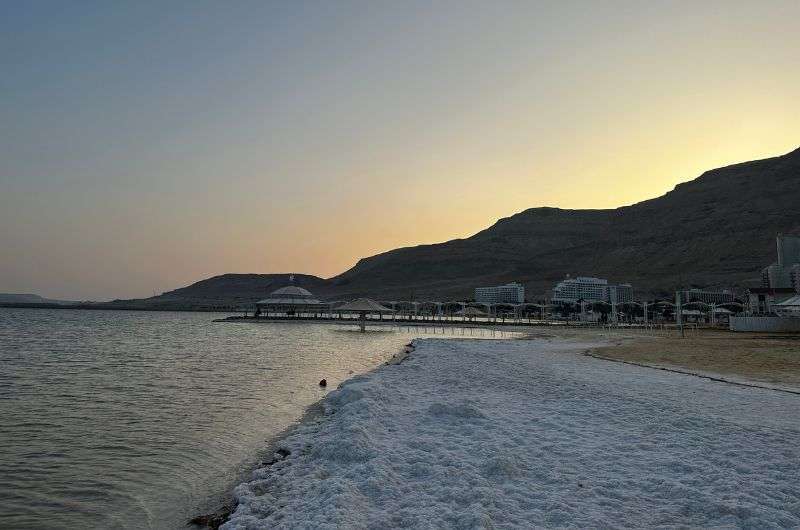 The Dead Sea Kalia Beach in Israel