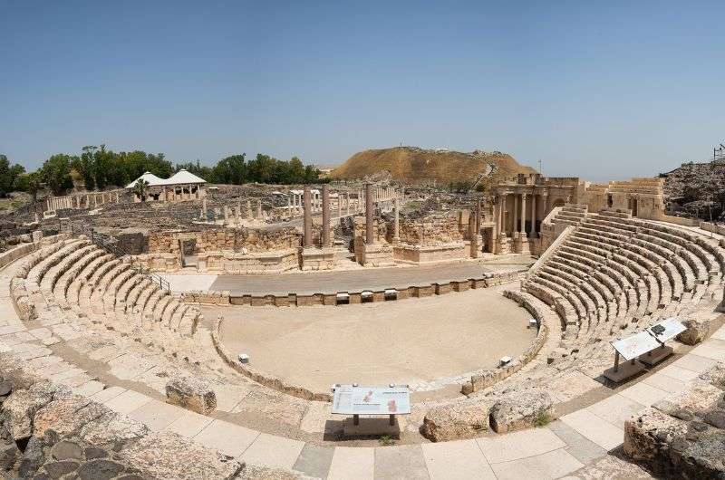 Visiting Beit She'an in Israel, itinerary day 2
