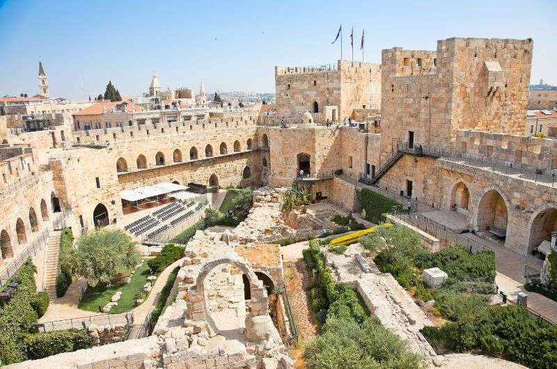 Visiting City of David in Israel