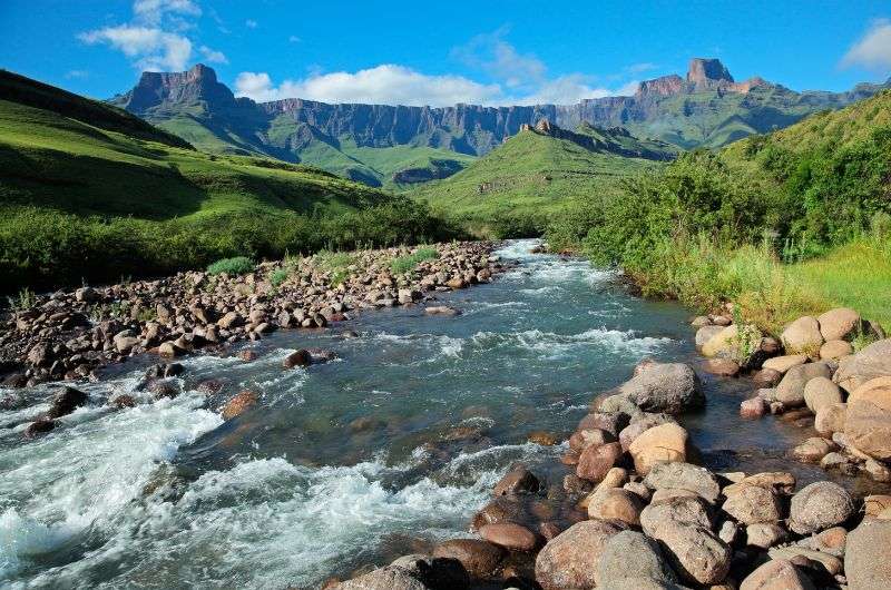 Champagne Valley in South Africa