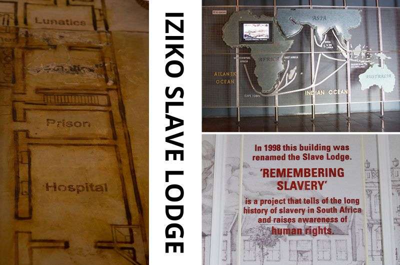 Exhibits from Iziko Slave Lodge in Cape Town, South Africa