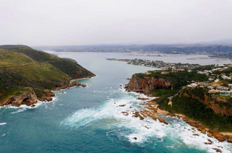 Knysna Heads along Garden Route, South Africa