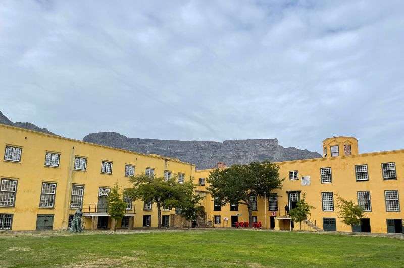 Visiting Castle of Good Hope in Cape Town, South Africa