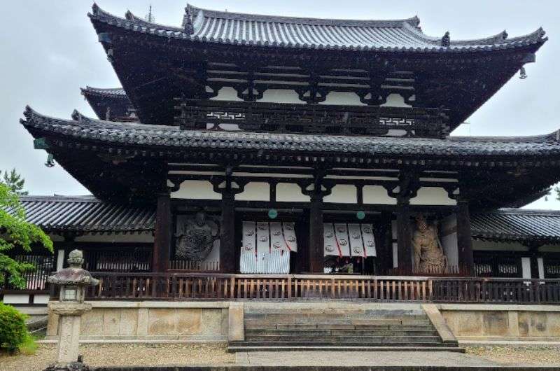 Horyu-ji temple in Japan