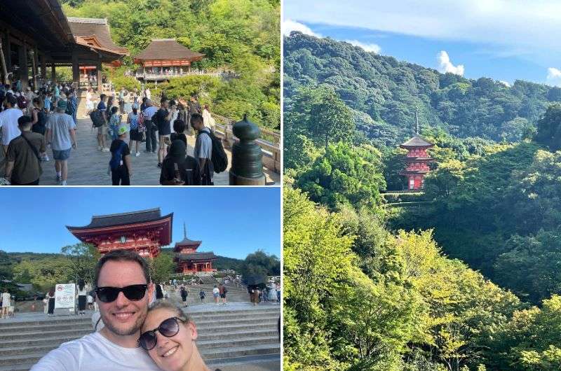 Kyomizu-dera temple in Kyoto, Japan