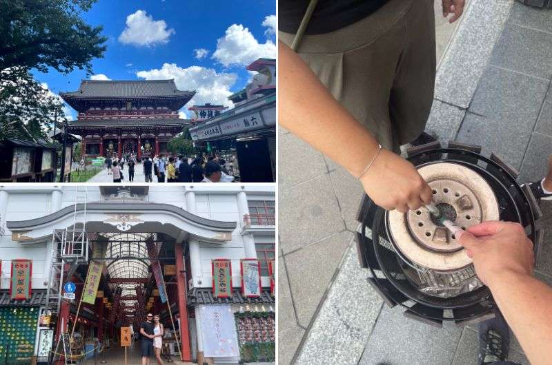 Senso-ji temple in Tokyo, Japan