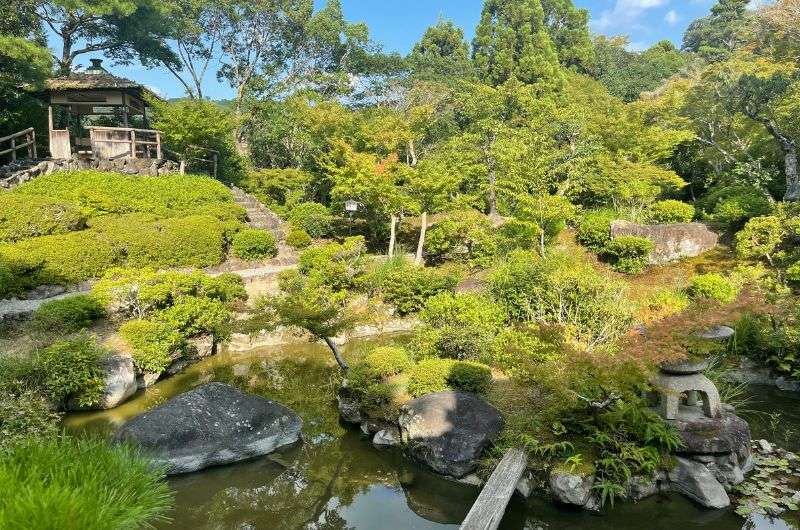 Gardens in Nara, Japan