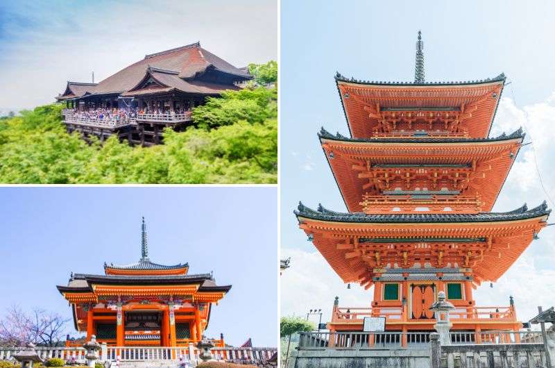 Kyomizu-dera Temple in Kyoto, Japan